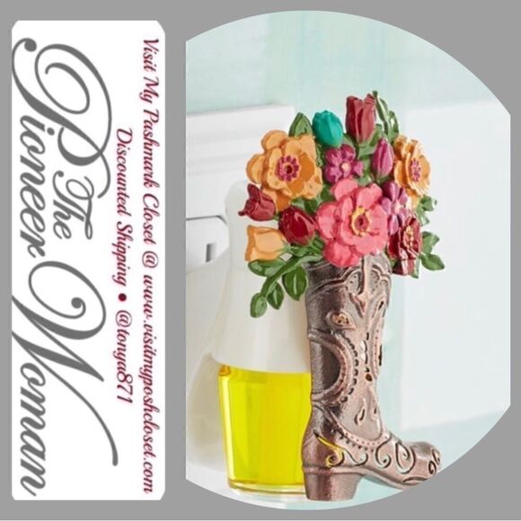 🦋 New Pioneer Woman Breezy Blossom Boot Scent Charm Fragrance Oil Diffuser - Picture 3 of 8